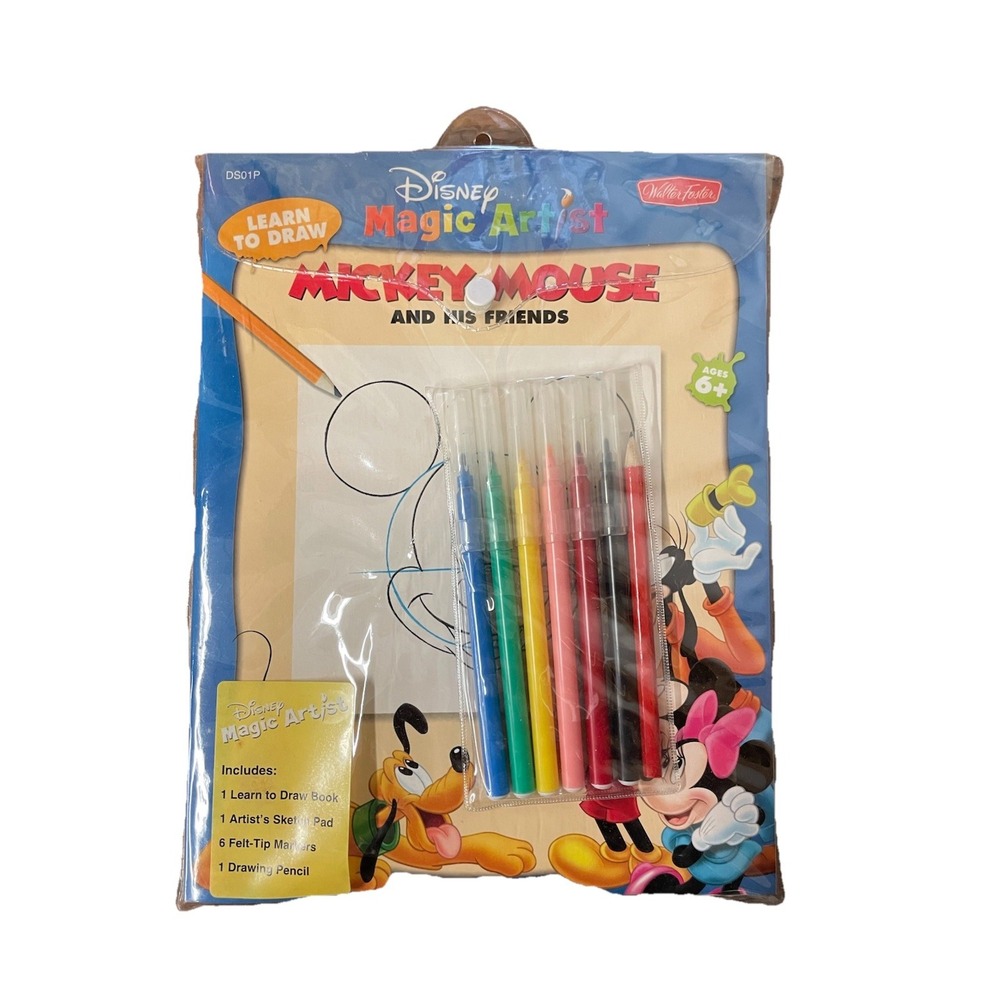 Walt Disney Magic Artist Learn To Draw Mickey Mouse And Friends Walter Foster